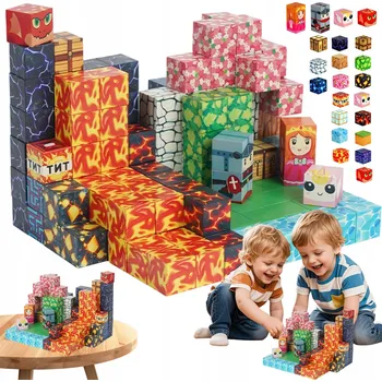 ostatní stavebnice 150 ks MAGNETICKÉ STAVEBNICE ZÁBAVNÁ STAVBA STABILNÍ STRUKTURA