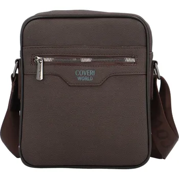 Pánská crossbody taška coffee - Coveri Ksaver coffee