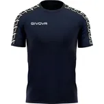 Sportovní triko GIVOVA Cotton Band Navy XL
