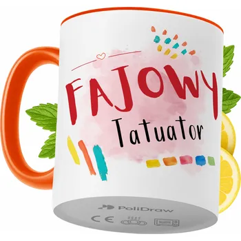 Hrnek Polidraw Hrnek Polidraw pro tetování, keramika, 330 ml