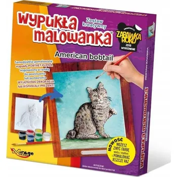 kreativní sada Omalovánka 3D KOŤÁTKO pro DĚTI American Bobtail