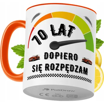 Hrnek Polidraw Hrnek Polidraw Narozeniny75 keramika 330 ml