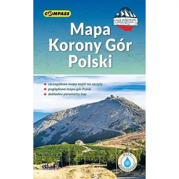 Cestování Mapa tur. - Mapa Korony Gór Polski laminowana - praca zbiorowa