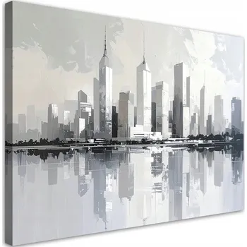 Obraz Obraz do obýváku ložnice kanceláře, New York Mrakodrapy Město 45x30