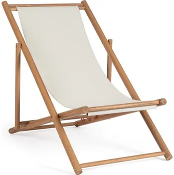 Zahradní lehátko BIZZOTTO Dřevěné lehátko DANUBIO světlé 0806996