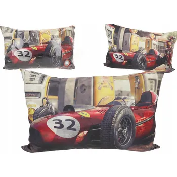 Polštář DEKORAČNÍ POLŠTÁŘ POLŠTÁŘ S VÝPLNÍ CLASSIC EXCLUSIVE - VOZIDLA CARMANI