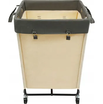 Koš na prádlo Koš na prádlo s kolečky Tenký Multifunkční úložný prostor pro sportovní vybavení bílý