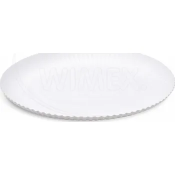 Lepicí páska Papírový talíř (FSC Mix) hluboký bílý Ø32cm [50 ks]