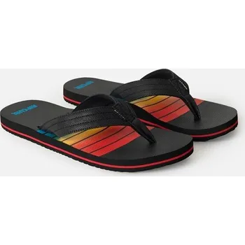 Pánské žabky RIP CURL žabky - Ripper Bloom Open Toe Black/Red (4019)