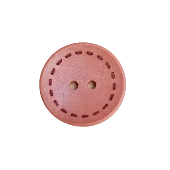 Knoflík Knoflík dřevěný kulatý 25 mm