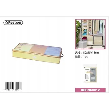 Úložný box Organizér do skříně, netkaná textilie, 80x45x15 cm, kvalitní úložný box