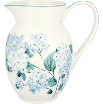 GREEN GATE Porcelánový džbán Liliana White 1,5 l