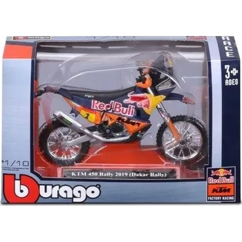 autíčko Motorka KTM 450 Rally Dakar 2019 Bburago