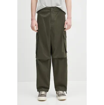 Pánské kalhoty Bavlněné kalhoty Carhartt WIP Unit Pant, XL, zelená, 78X
