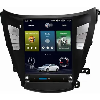 GPS navigace AUTORÁDIO NAVIGACE GPS HYUNDAI ELANTRA 2014-2016 ANDROID CARPLAY 128GB VERTIKÁLNÍ