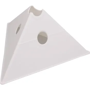 Tri Corners víceúčelové mety bílá balení 1 ks