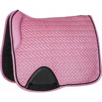 Podsedlová Dečka pro koně START Helsinki jezdecký brokátově růžový DR