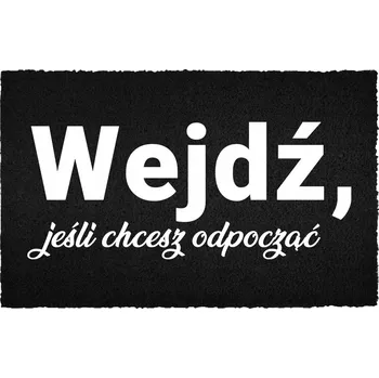 Rohožka Hotová gumová/kokosová rohožka 60 x 40 cm