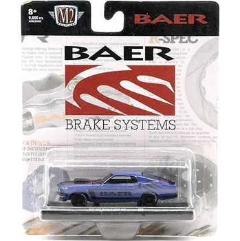 autíčko Ford Mustang BOSS 429 1970 1:64 - M2 Machines Ford Mustang BOSS 429 - kovový model auta 1/64