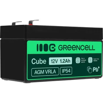 Auto-moto baterie Green Cell AGM Baterie 12V 1.2Ah