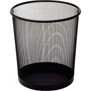 Odpadkový koš Odpadkový koš kovový Tres 12 l černý