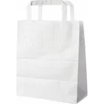 Papírová taška (FSC Mix) bílá 18+8 x 22 cm [250 ks]