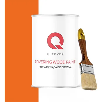 barva a nátěr na dřevo BARVA NA DŘEVO DVEŘE RAL 2008 SVĚTLE ČERVENO-ORANŽOVÁ LESK 1L