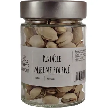 Pistácie mírne solené 150g - Mirkine dobroty
