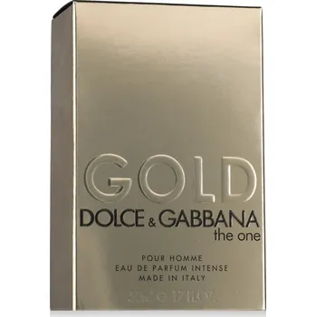 Pánský parfém Dolce & Gabbana The One Gold For Men EDP Intense 50 ml M varianta Nový obal