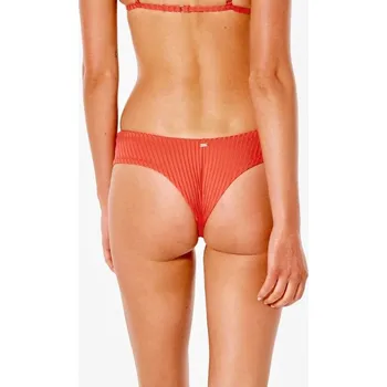 Dámské plavky RIP CURL spodní díl - Premium Surf Skimpy Pant Red (40)