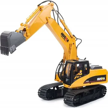 autíčko Dálkově ovládaný bagr HUINA 1535 model v měřítku 1:14