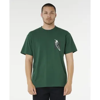 Pánské tričko RIP CURL triko - Ewg Petro Tee Green (60) velikost: L
