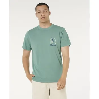 Pánské tričko RIP CURL triko - Mod Cali Sunset Tee Blue Slate (2448) velikost: L