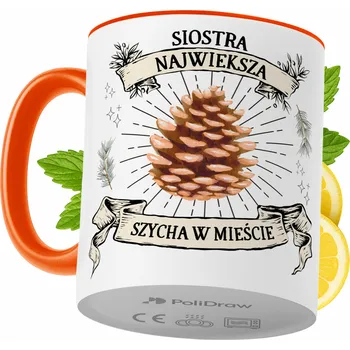 Hrnek Polidraw Hrnek Polidraw pro sestru keramika 330 ml