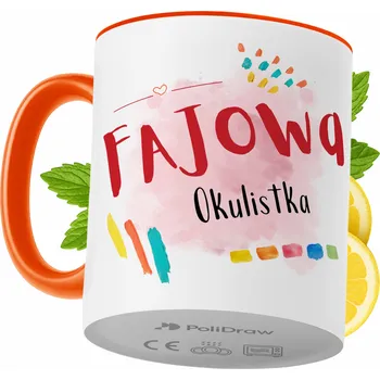 Hrnek Polidraw Hrnek Polidraw pro oční lékařku keramika 330 ml