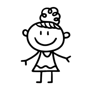 Textilní nažehlovací páska Nažehlovací obrázek - kreslený panáček IV (16,0 x 23,0 cm)