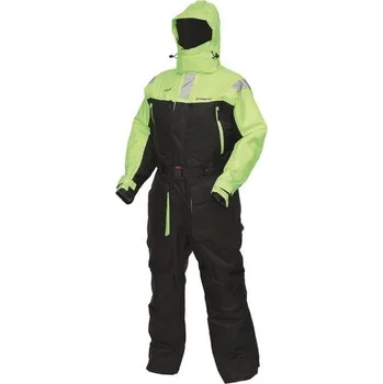Rybářské oblečení Plovoucí oblek Kinetic Guardian Flotation Suit Black/Lime M