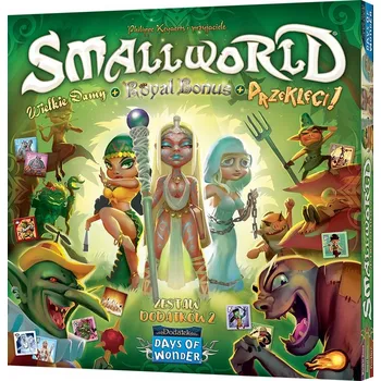 Desková hra Desková hra Small World: Sada rozšíření 2 (Velké Dámy + Royal Bonus + Prokletí!) Rebel