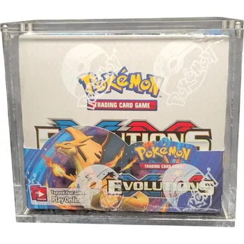 Sběratelská karetní hra OEM Akrylový box s magnety na Pokémon Booster Box