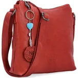 Kožená kabelka crossbody Noelia Bolger červená NB 3100 CV