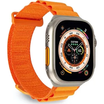 Příslušenství k chytrým hodinkám Řemínek Puro EXTREME pro Apple Watch 42/44/45/49 mm/Ultra - oranžový