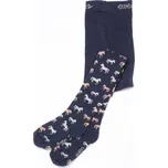 Ewers Dívčí punčocháče modré koníček