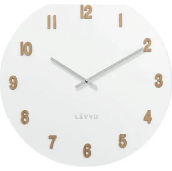 Hodiny Nástěnné hodiny LAVVU bílé 50 cm