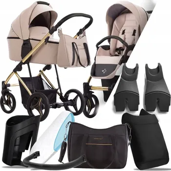 Kočárek BEBETTO 2v1 FLAVIO PREMIUM CLASS GOLD 03 I AMCS