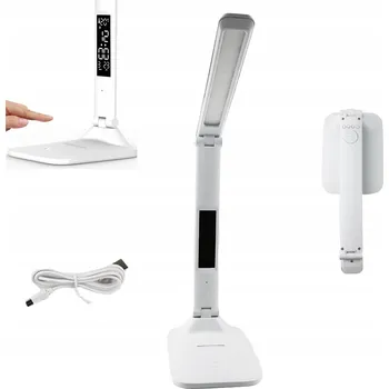 Lampička ŠKOLNÍ KRESLICÍ STOLNÍ LAMPA NA STŮL LED SKLÁDACÍ LAMPA NOČNÍ