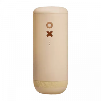 Příprava kávy Nuttii OX LITE Portable Electronic Grinder - elektrický mlýnek - off-white