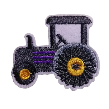 Nášivka nažehlovací traktor černý I