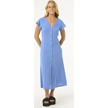 Dámské šaty RIP CURL šaty - Premium Surf Long Dress Blue (70)