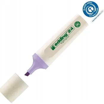 Zvýrazňovač Zvýrazňovač Edding fialový 10 ks