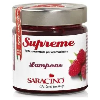 Přisada na vaření a pečení Ochucovací pasta malinová 200g - Saracino